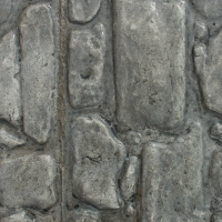 Closeup Photo Of A Cobblestone Concrete Stamp.