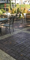 Concrete Patio At A Winery