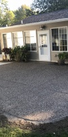 Exposed Aggregate Rear Patio