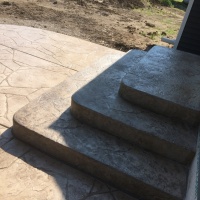 Rear Stamped Steps With Rounded Corners