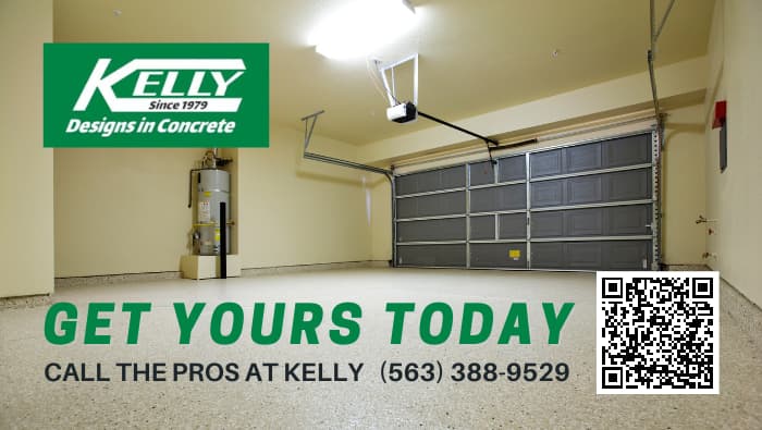 Kelly Designs in Concrete One Day Garage Floor