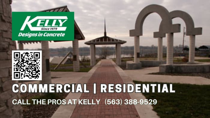 Kelly Designs In Concrete 5122 West Kimberly Rd Davenport, IA 52806 563-388-9529 Commercial or Residential