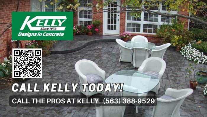 Kelly Designs In Concrete 5122 West Kimberly Rd Davenport, IA 52806 563-388-9529 Transform Your Outdoor Space