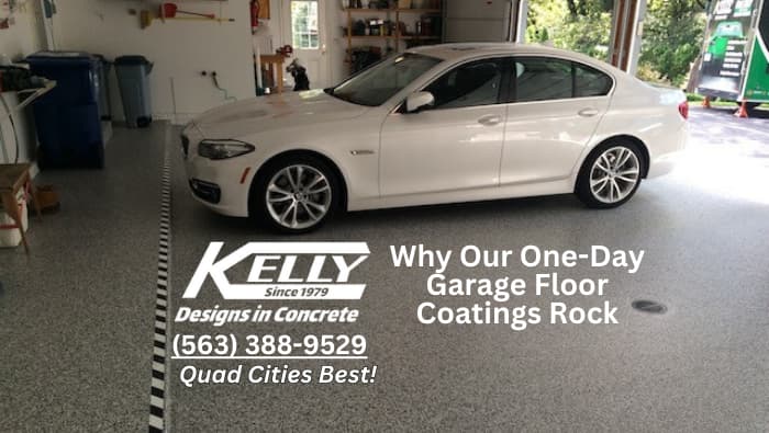 Why Our One-Day Garage Floor Coatings Rock