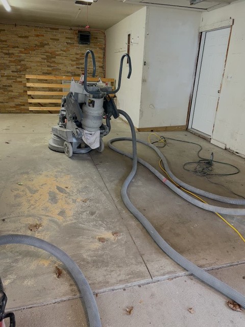 Prepping for Polyurea Polyaspartic Coating
